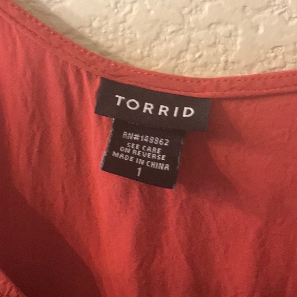 Torrid Embroidered Tank 1X - Picture 3 of 3